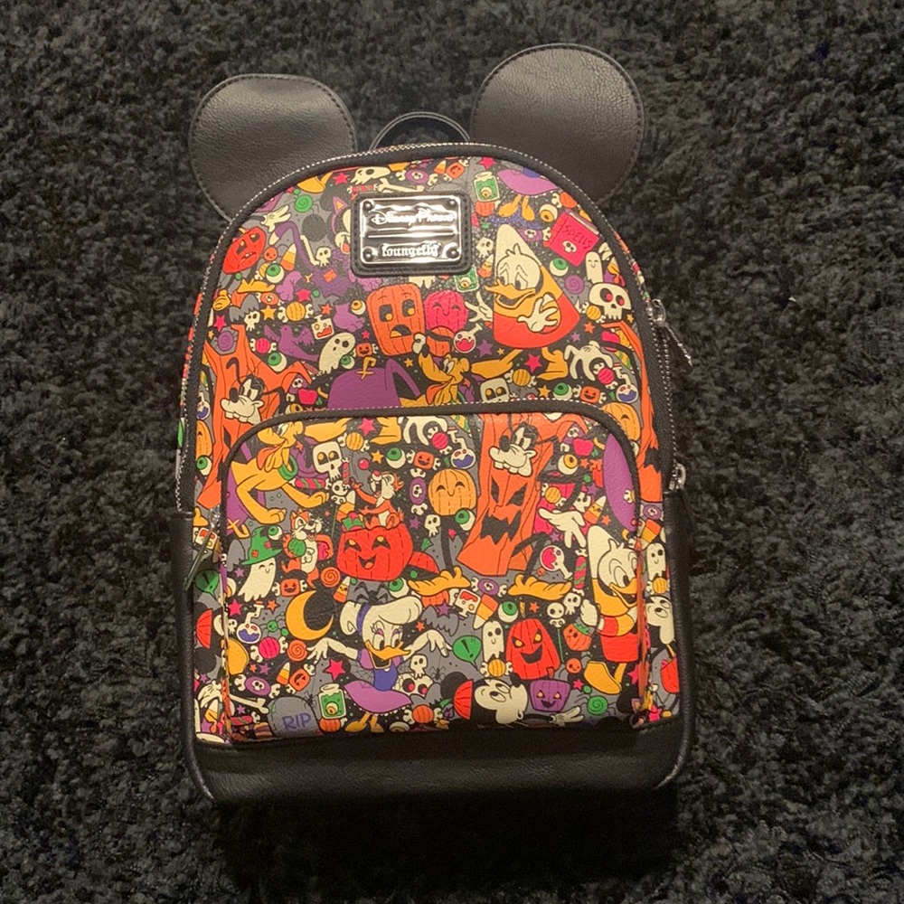Loungefly Disney Parks Halloween Mini Backpack